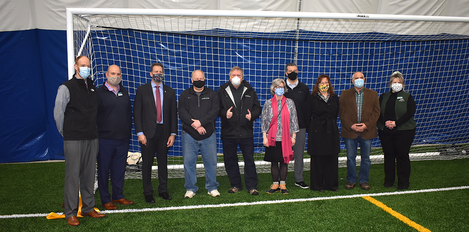 NH Sportsdome Hooksett Ribbon Cutting 3-1-21