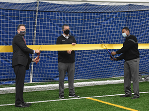 NH Union Leader Covers Ribbon-cutting Event at NH SportsDome in Hooksett