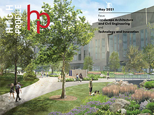 TFMoran’s Sunrise Labs Patio design featured in High Profile
