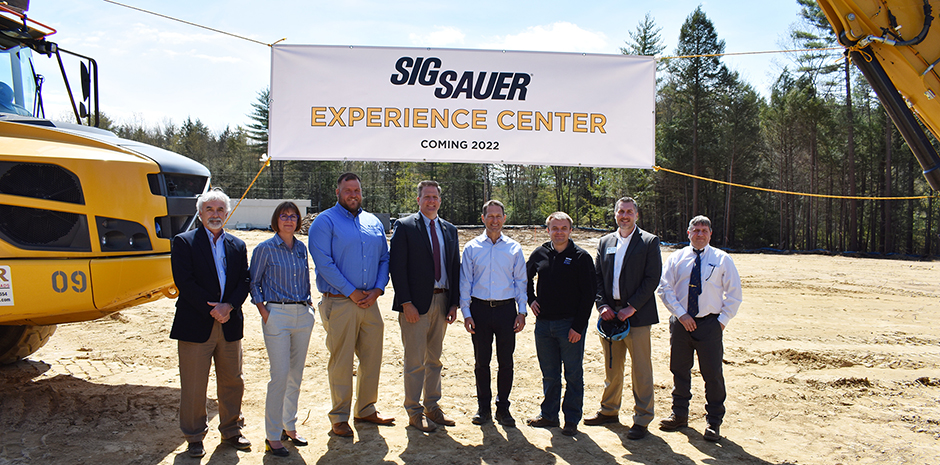 TFMoran civil engineers for Sig Sauer Experience Center in Epping, NH