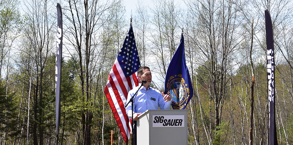 TFMoran civil engineers for Sig Sauer Experience Center in Epping, NH