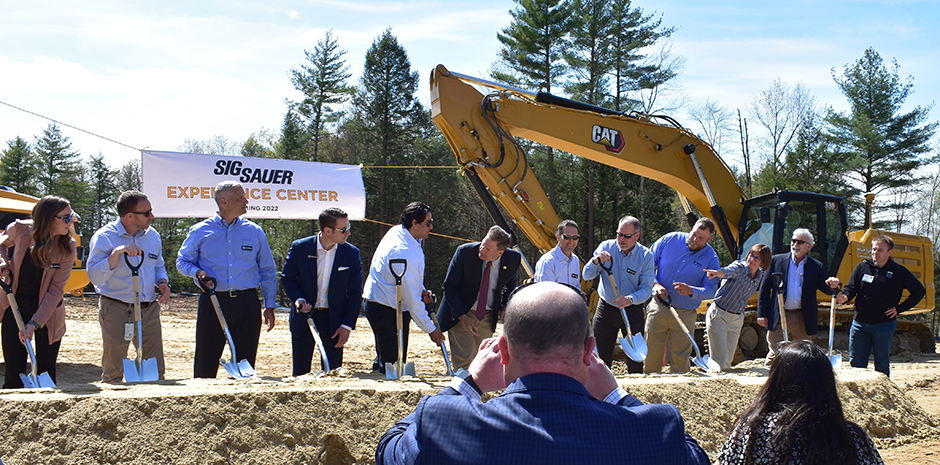 TFMoran civil engineers for Sig Sauer Experience Center in Epping, NH