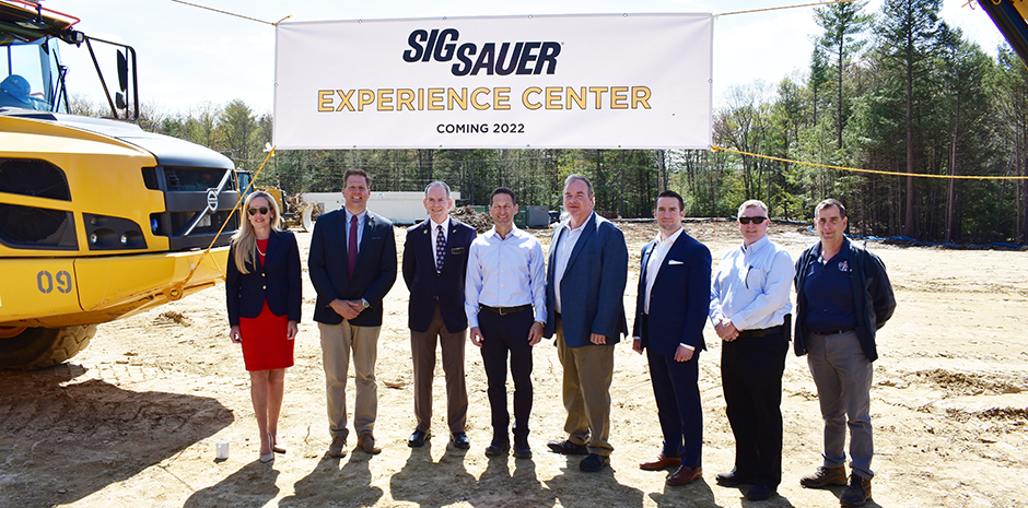 TFMoran civil engineers for Sig Sauer Experience Center in Epping, NH