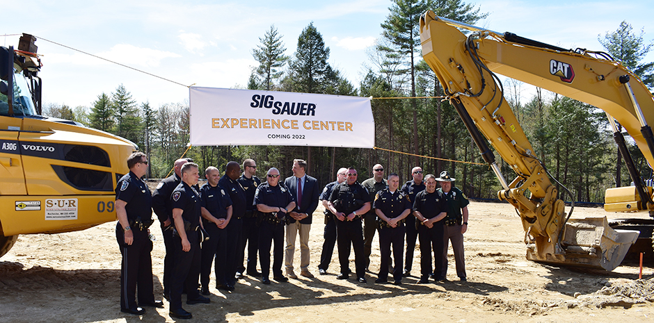 TFMoran civil engineers for Sig Sauer Experience Center in Epping, NH