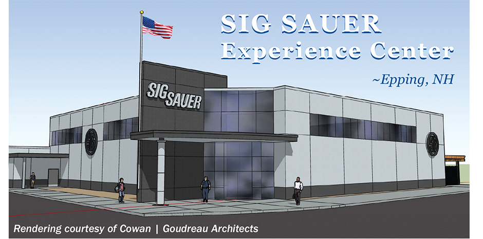 TFMoran civil engineers for Sig Sauer Experience Center in Epping, NH