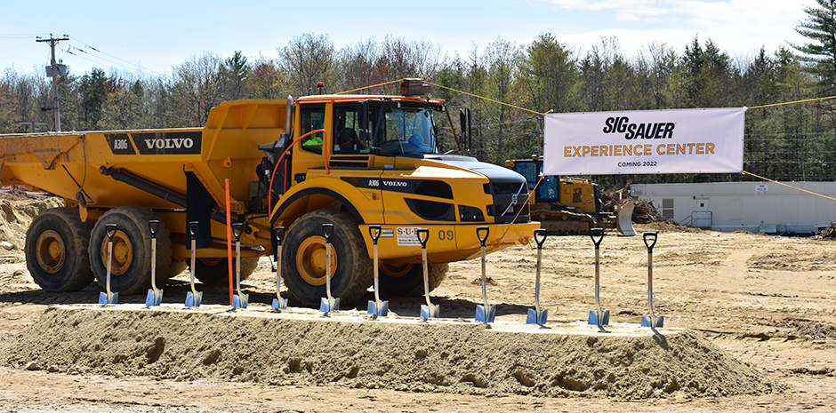 TFMoran civil engineers for Sig Sauer Experience Center in Epping, NH