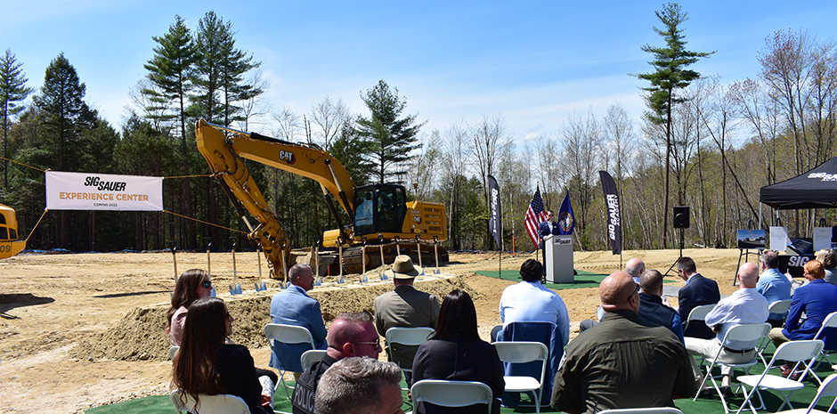 TFMoran civil engineers for Sig Sauer Experience Center in Epping, NH