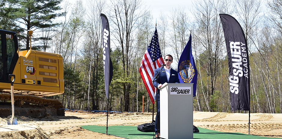 TFMoran civil engineers for Sig Sauer Experience Center in Epping, NH