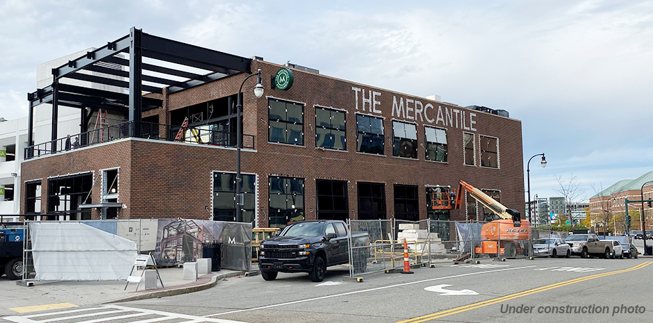 TFMoran structural engineers for The Mercantile in Worcester, MA