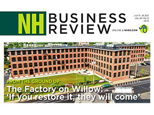The Factory on Willow Featured in NHBR’s July “From the Ground Up”