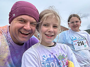 TFMoran Sponsors Bedford PTG Annual Color Blast Run